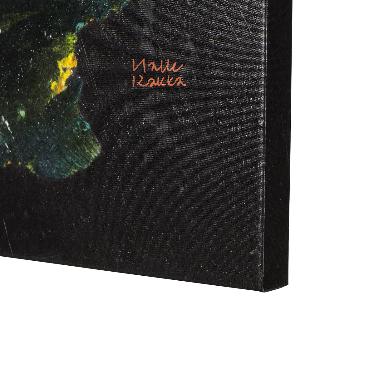 Midnight Flower I by Mercana Studio a Hand Embellished Textured Canvas from Mercana - Luna Furniture