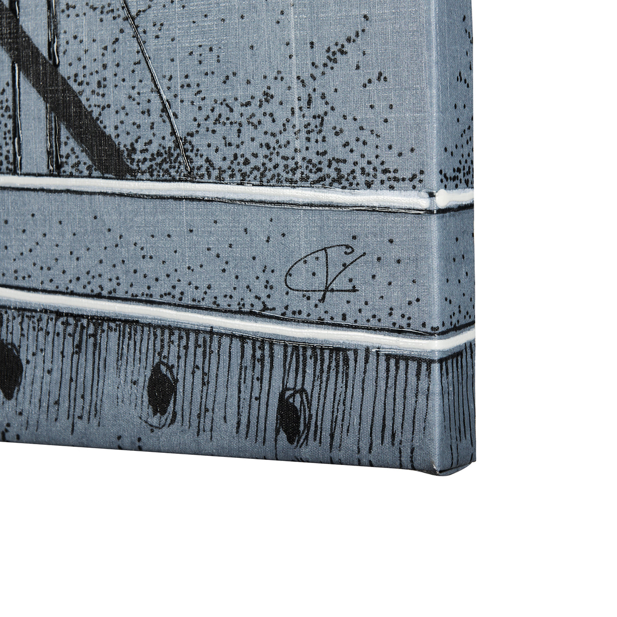 Bridge II by Mercana Studio a Hand Embellished Textured Canvas from Mercana - Luna Furniture