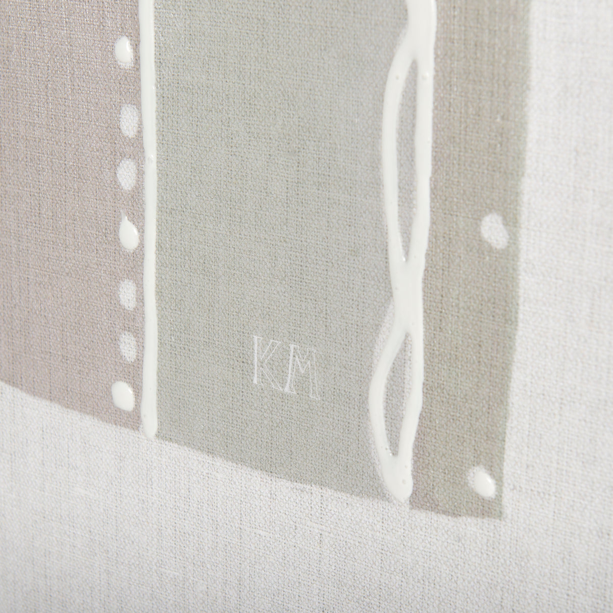 Pavilion Neutral I by Mercana Studio a Hand Embellished Textured Canvas from Mercana - Luna Furniture