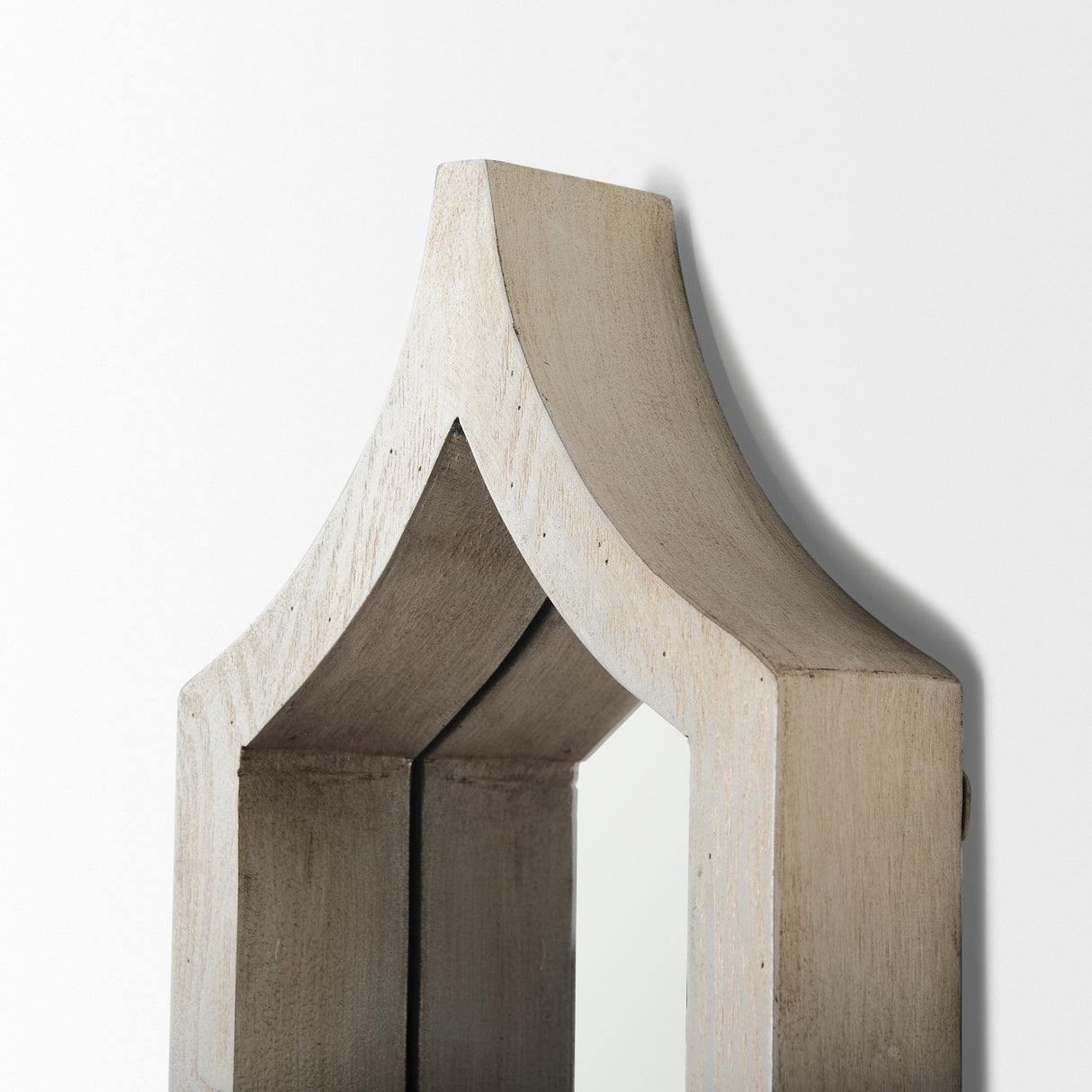 Tamanar 15x34 Champagne Wood Frame Mirror from Mercana - Luna Furniture