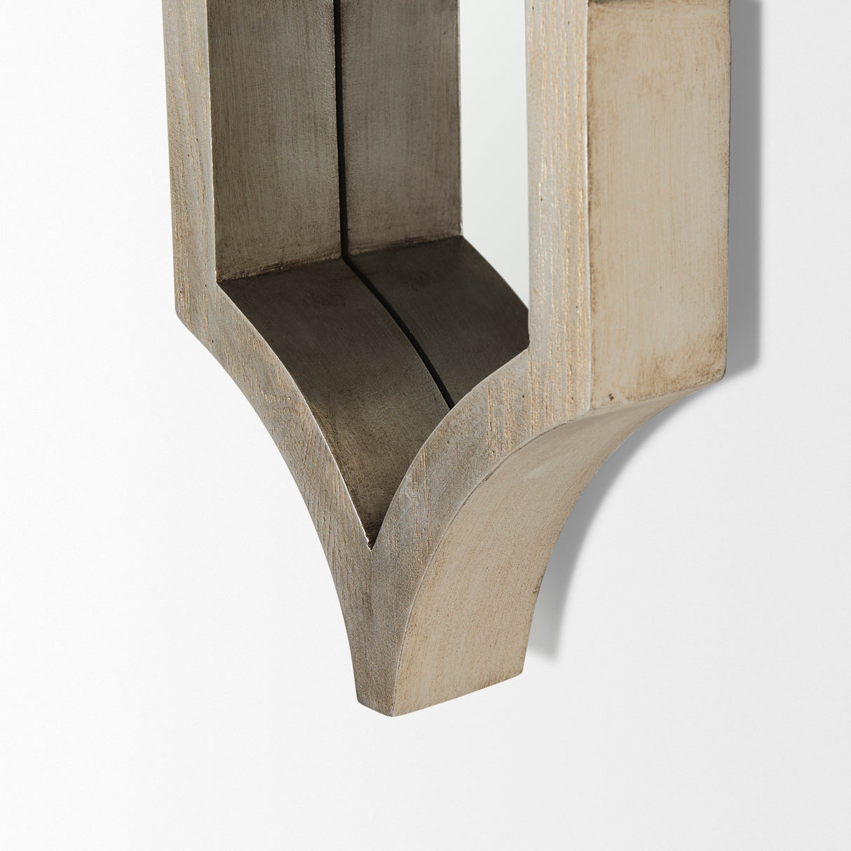Tamanar 15x34 Champagne Wood Frame Mirror from Mercana - Luna Furniture