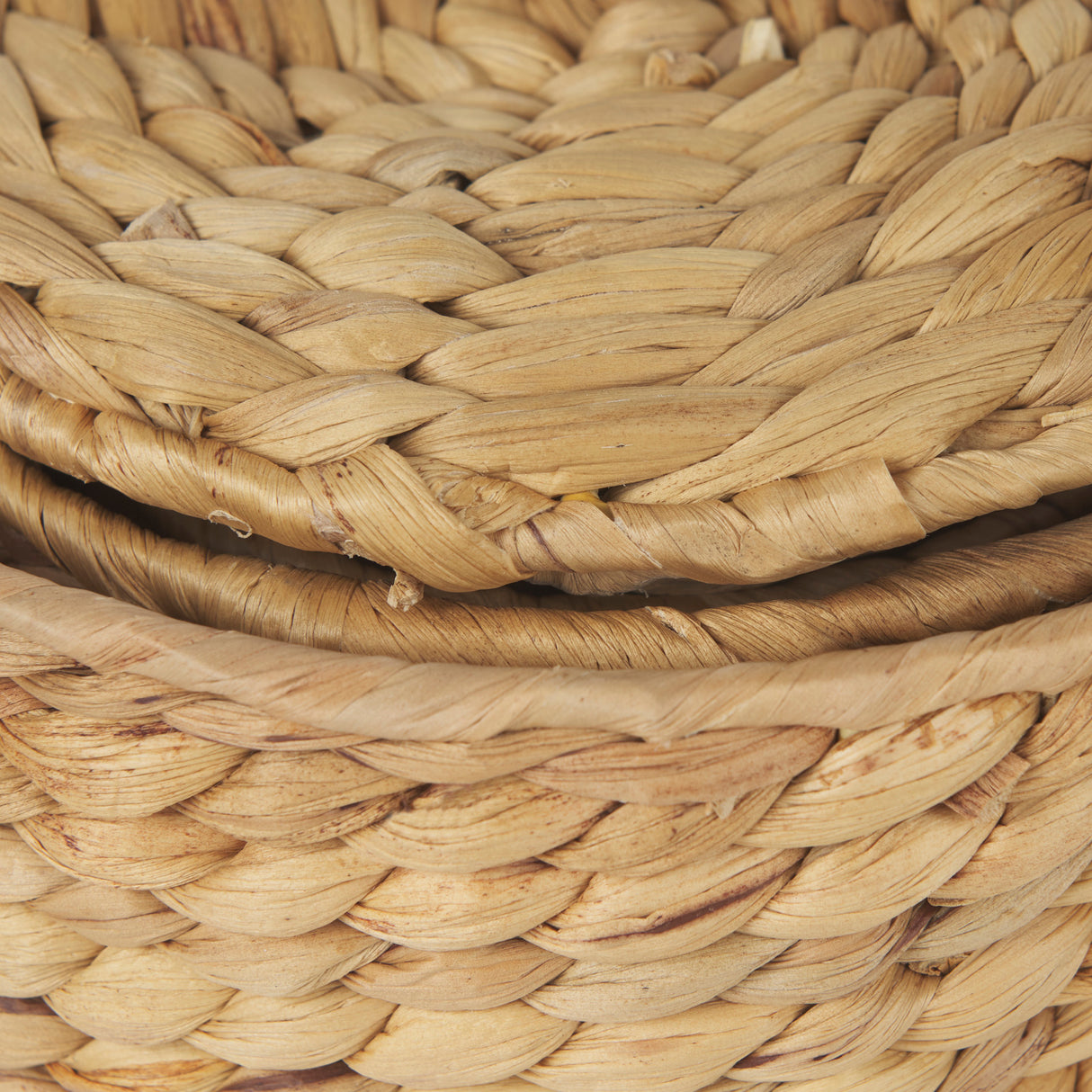Kea Set of 3 Nesting Water Hyacinth Boxes with Lids from Mercana - Luna Furniture