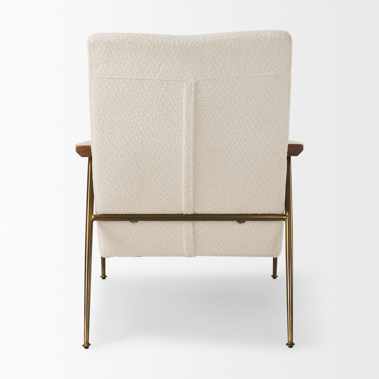 Grosjean Cream Boucle Accent Chair from Mercana - Luna Furniture