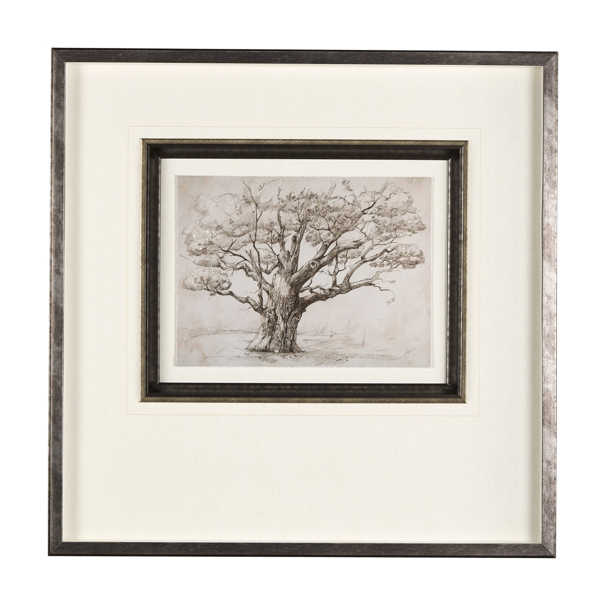 Secret Life of Tree by Mercana Studio Hand Embellished Textured Framed Art Print Matted under Glass from Mercana - Luna Furniture