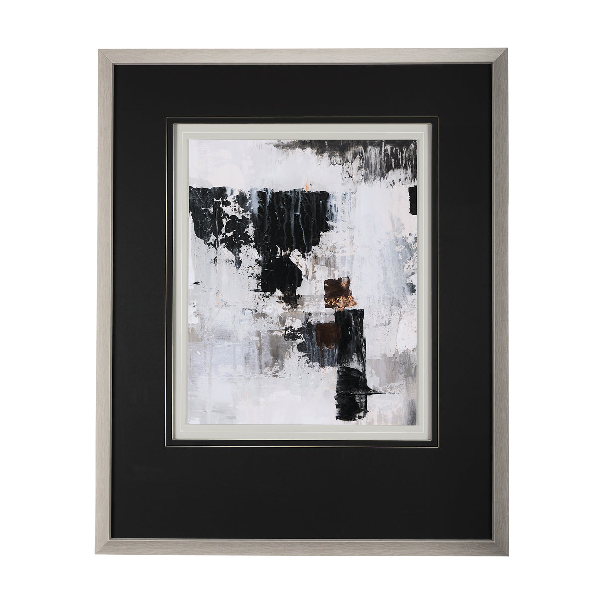 The Fog II by Mercana Studio a Hand Embellished Textured Framed Art Print Matted under Glass from Mercana - Luna Furniture
