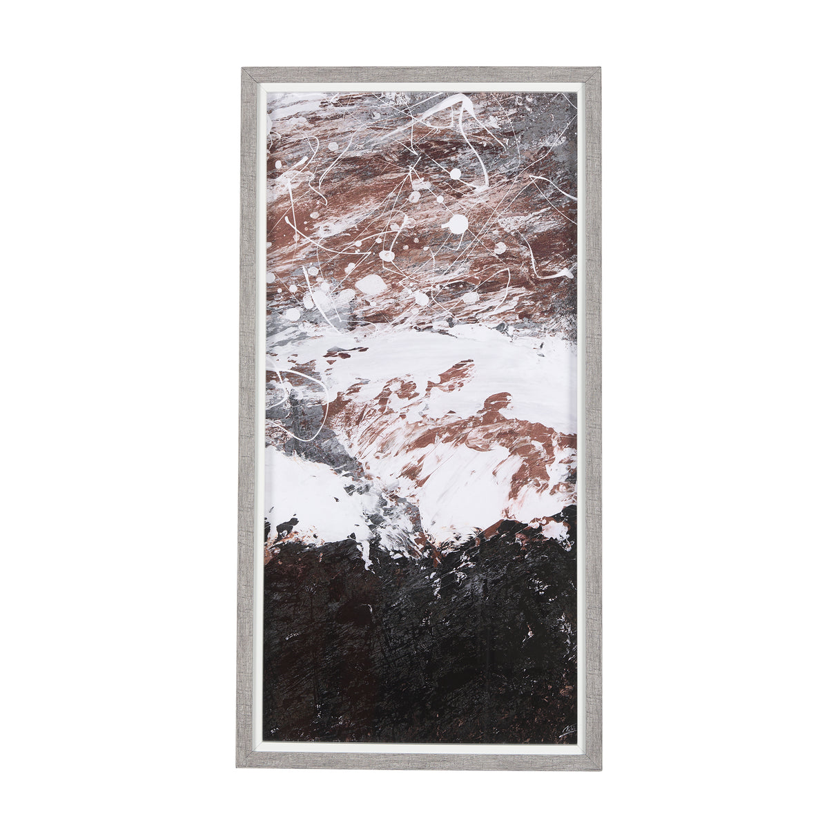 Sakura Rain III by Mercana Studio a Hand Embellished Textured Framed Art Print Matted under Glass from Mercana - Luna Furniture