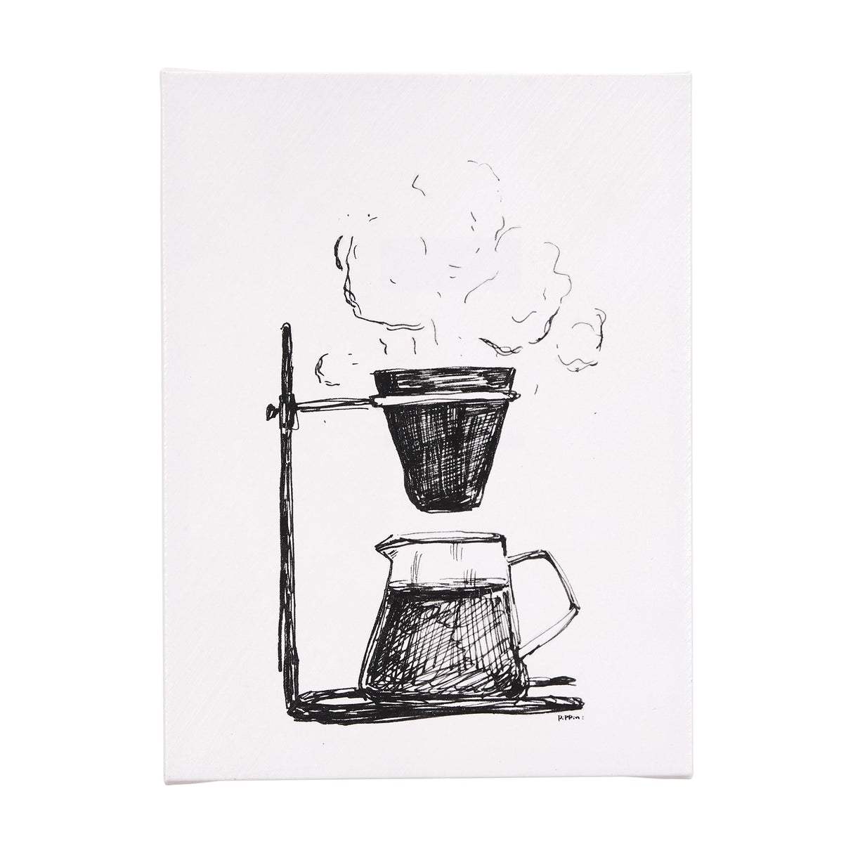 Pour Over by Mercana Studio a Hand Embellished Textured Canvas from Mercana - Luna Furniture