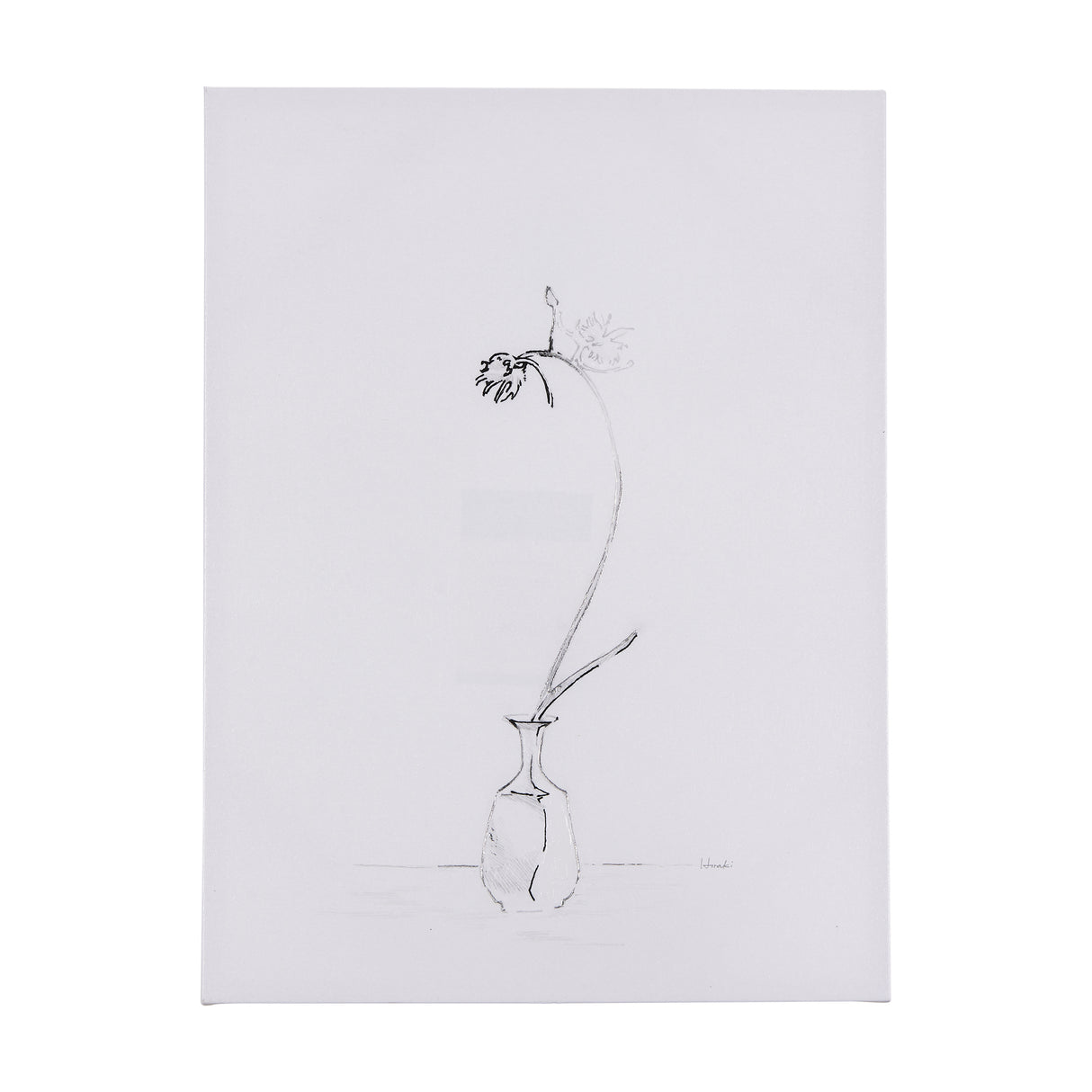 Ikebana Light II by Mercana Studio a Hand Embellished Textured Canvas from Mercana - Luna Furniture