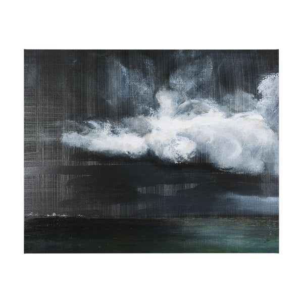 Stormy Skies II by Mercana Studio a Hand Embellished Textured Canvas