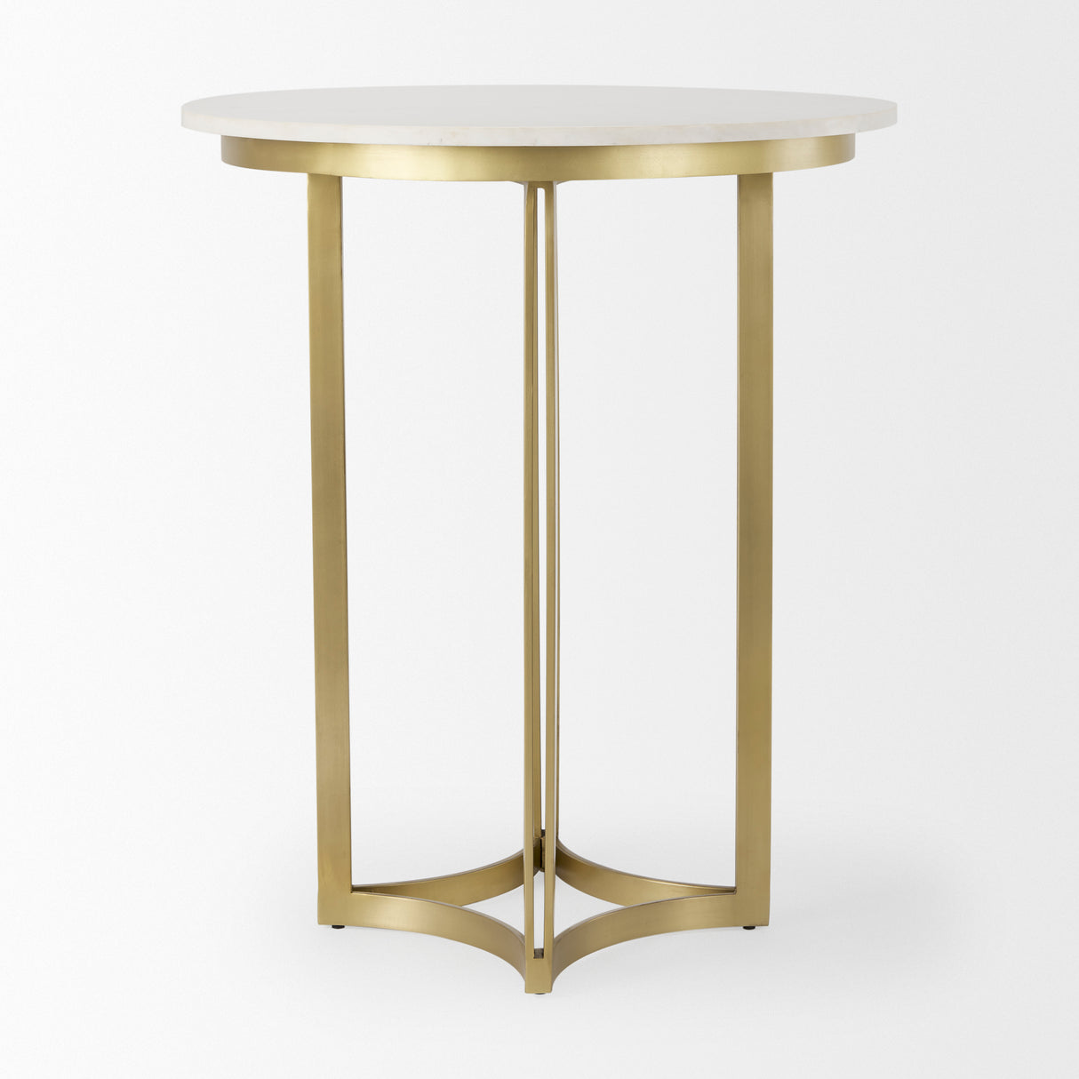 Tanner Marble & Gold Metal Bistro Table from Mercana - Luna Furniture