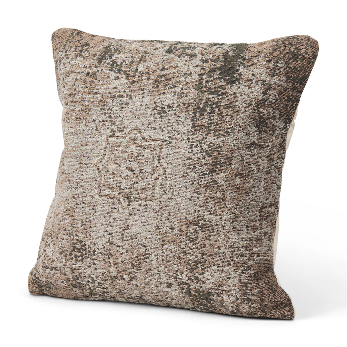 Khloe Taupe Square Pillow Cover from Mercana - Luna Furniture