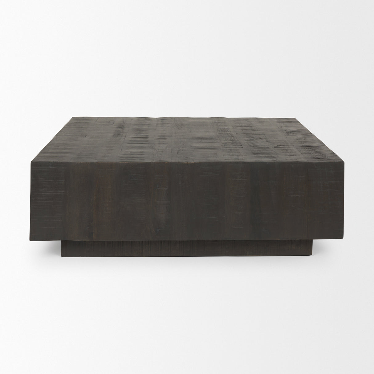 Hayden Dark Brown Wood Square Coffee Table from Mercana - Luna Furniture