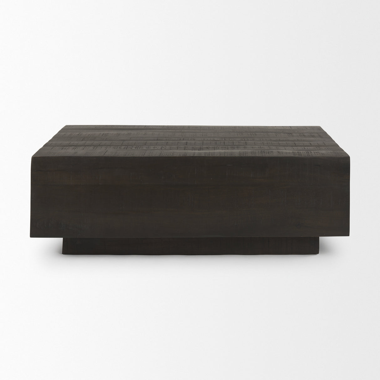 Hayden Dark Brown Wood Rectangular Coffee Table from Mercana - Luna Furniture