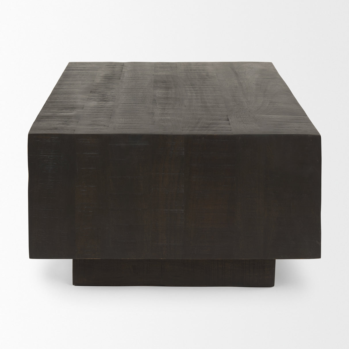 Hayden Dark Brown Wood Rectangular Coffee Table from Mercana - Luna Furniture