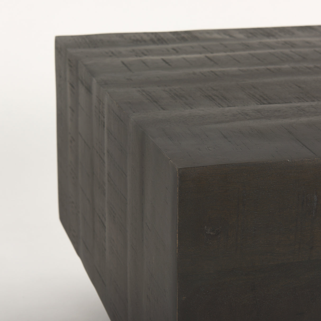 Hayden Dark Brown Wood Rectangular Coffee Table from Mercana - Luna Furniture