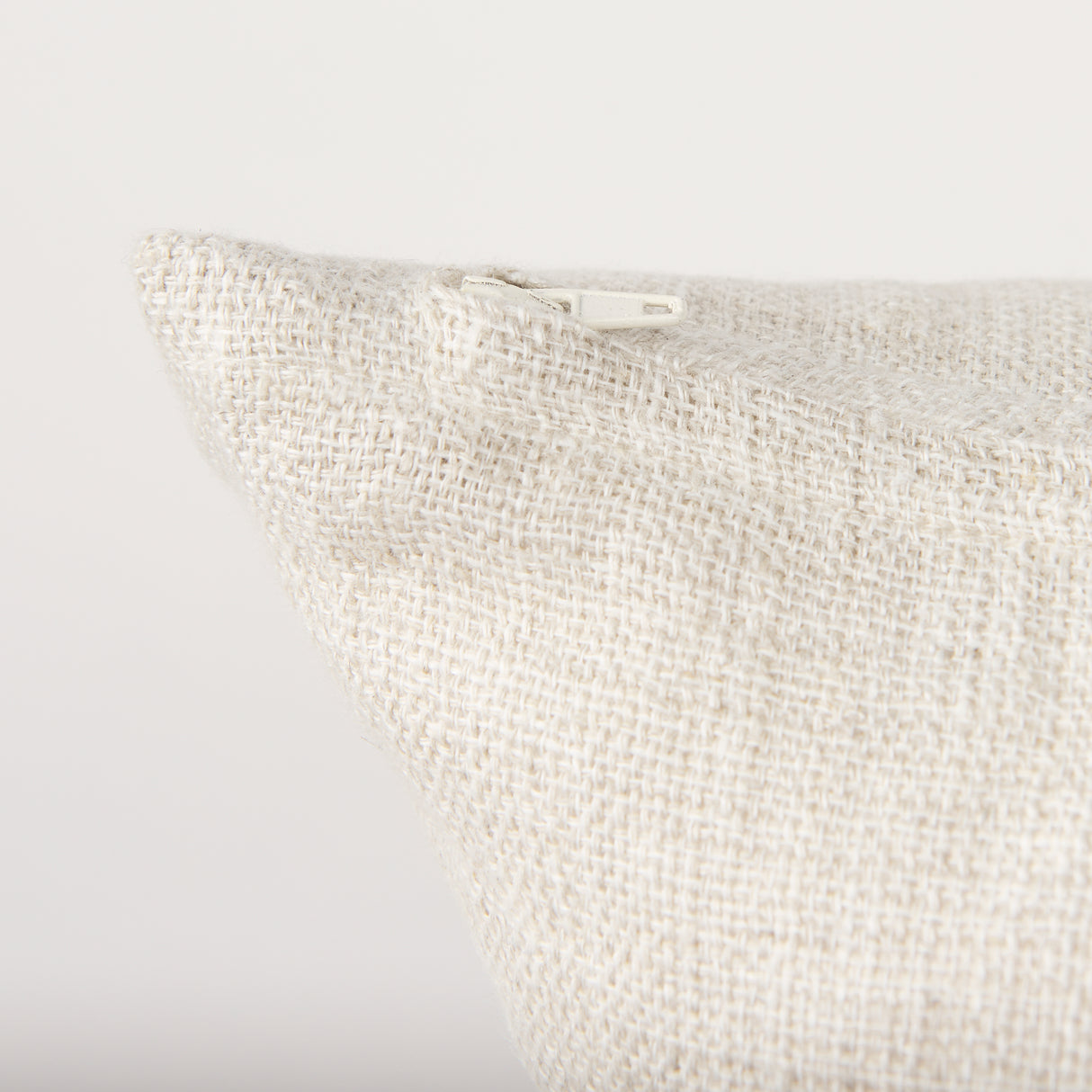 Jacklyn Cream Linen Square Decorative Pillow Cover from Mercana - Luna Furniture