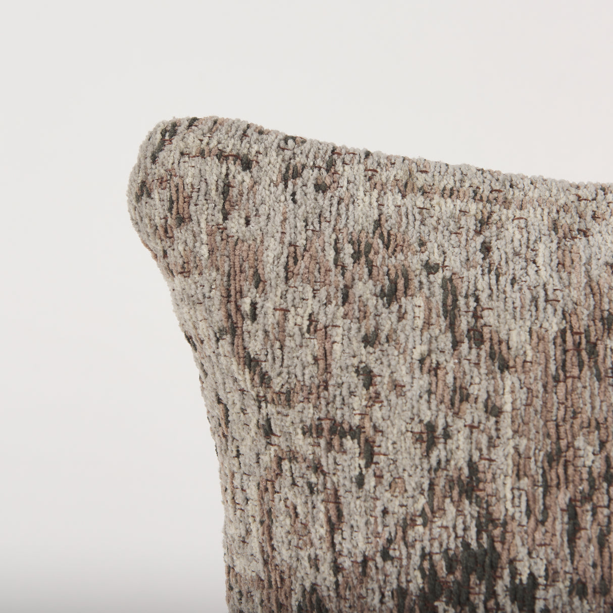 Khloe Taupe Lumbar Pillow Cover from Mercana - Luna Furniture