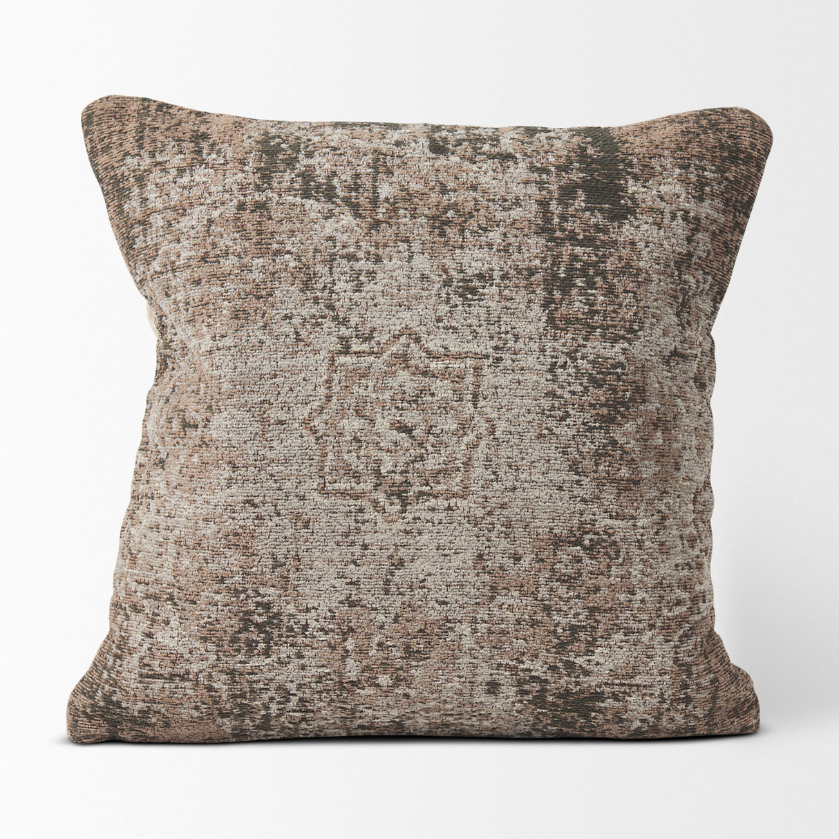 Khloe Taupe Square Pillow Cover from Mercana - Luna Furniture
