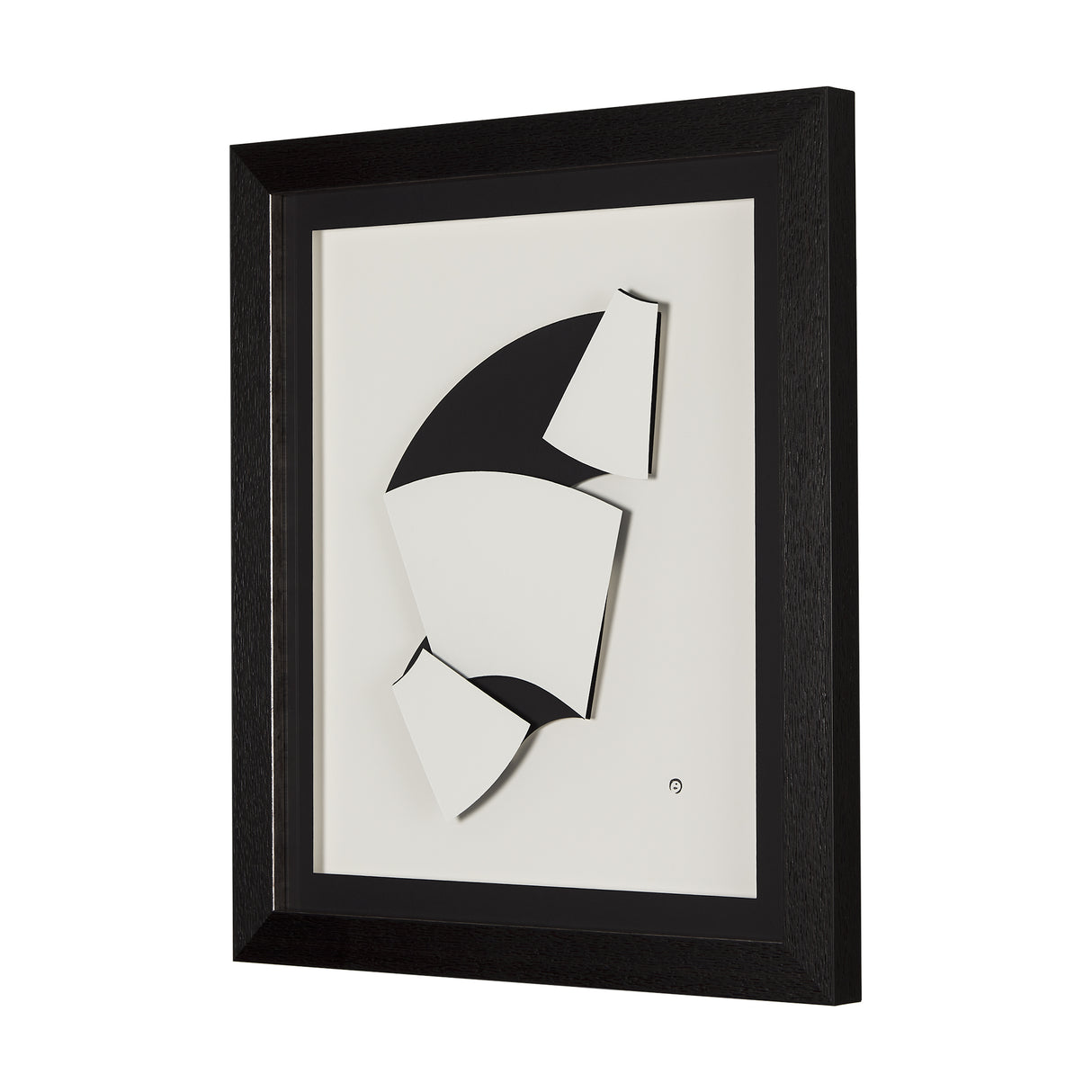 The Fold Paper II by Studio M a handmade Original Framed Artwork under Glass from Mercana - Luna Furniture