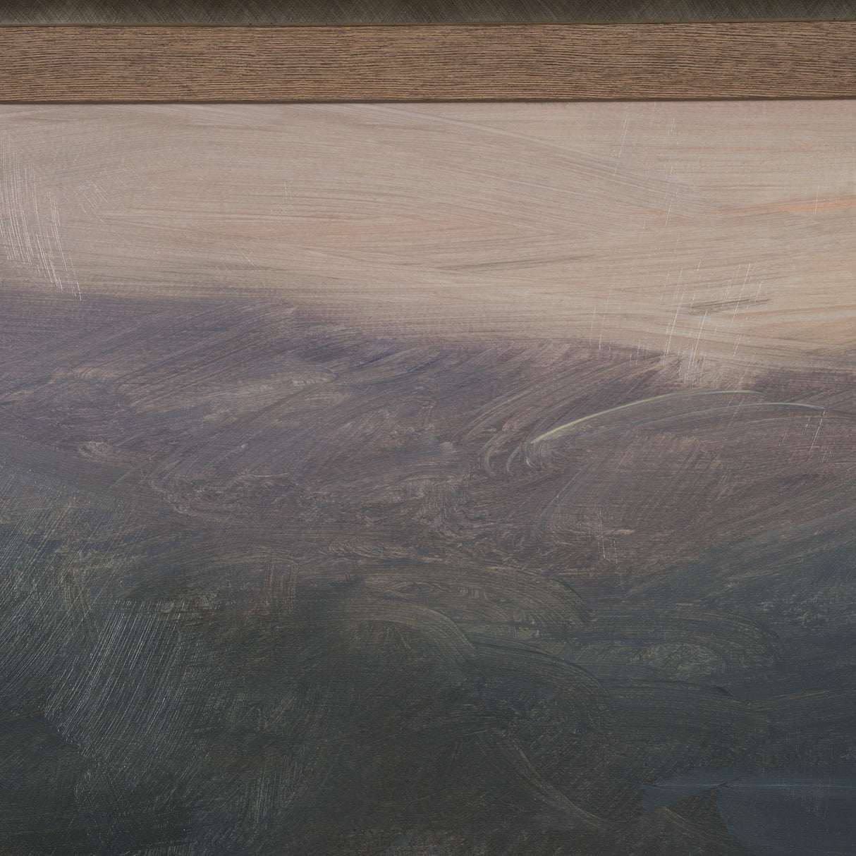 Haze Landscape by Mercana Studio a Hand Embellished Textured Framed Art Print from Mercana - Luna Furniture