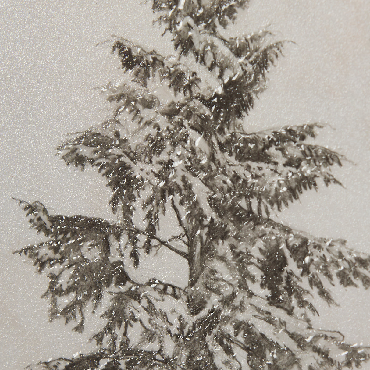 Westcoast Tree Drawing II by Mercana Studio Hand Embellished Framed Art Print Matted under Glass from Mercana - Luna Furniture