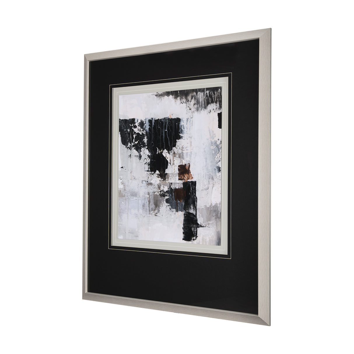 The Fog II by Mercana Studio a Hand Embellished Textured Framed Art Print Matted under Glass from Mercana - Luna Furniture