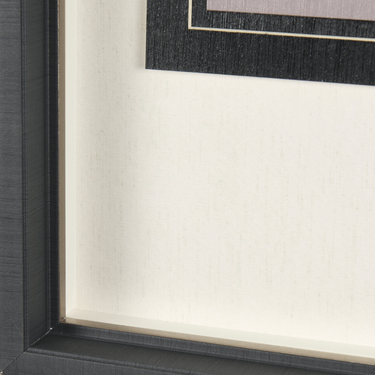 Rain of Feather Warm Gray by Mercana Studio Hand Embellished Framed Art Print Matted under Glass from Mercana - Luna Furniture