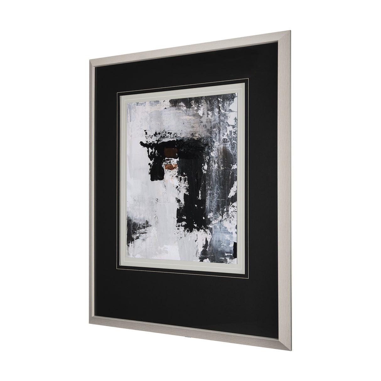 The Fog I by Mercana Studio a Hand Embellished Textured Framed Art Print Matted under Glass from Mercana - Luna Furniture