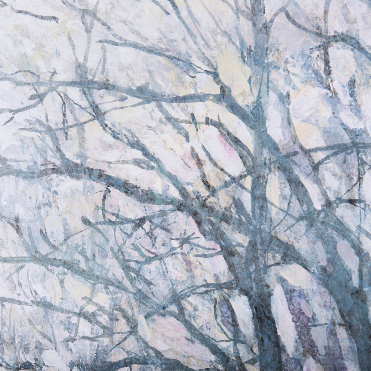 A Fresh Winter Morning II by Mercana Studio Hand Embellished Framed Art Print Matted under Glass from Mercana - Luna Furniture