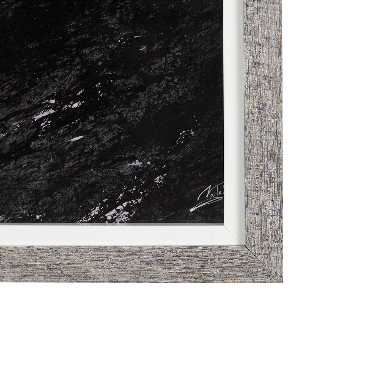 Sakura Rain II by Mercana Studio a Hand Embellished Textured Framed Art Print Matted under Glass from Mercana - Luna Furniture