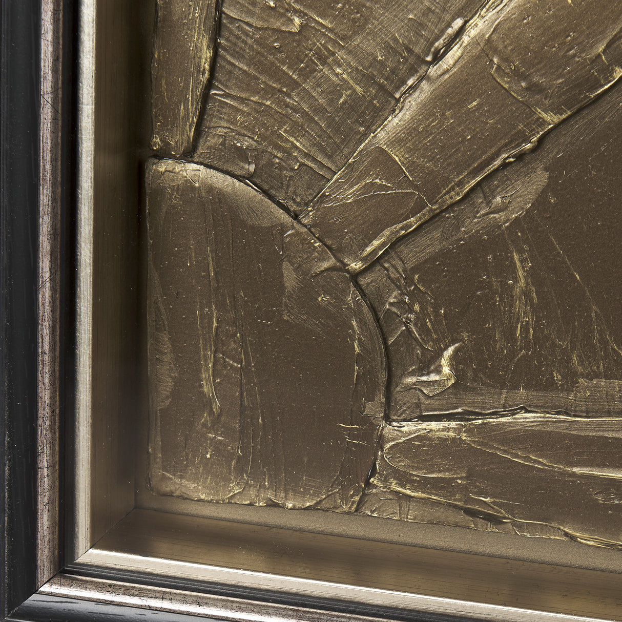 The Bronze Spark III by Studio M a handmade Original Framed Artwork under Glass from Mercana - Luna Furniture