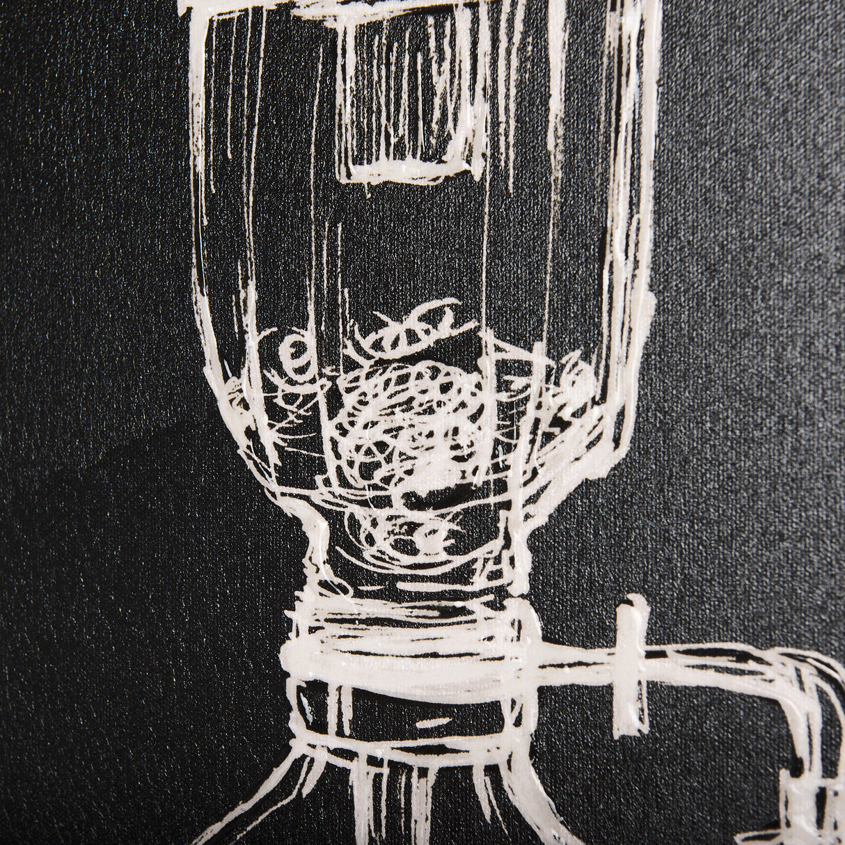 Coffee Maker Study by Mercana Studio a Hand Embellished Textured Canvas from Mercana - Luna Furniture