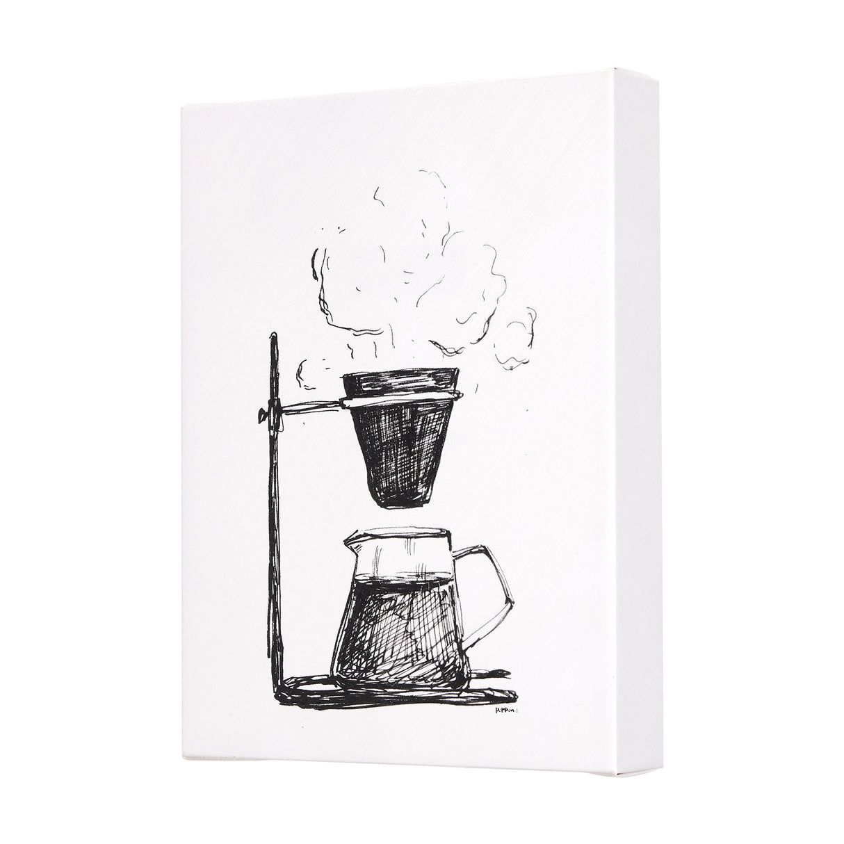 Pour Over by Mercana Studio a Hand Embellished Textured Canvas from Mercana - Luna Furniture