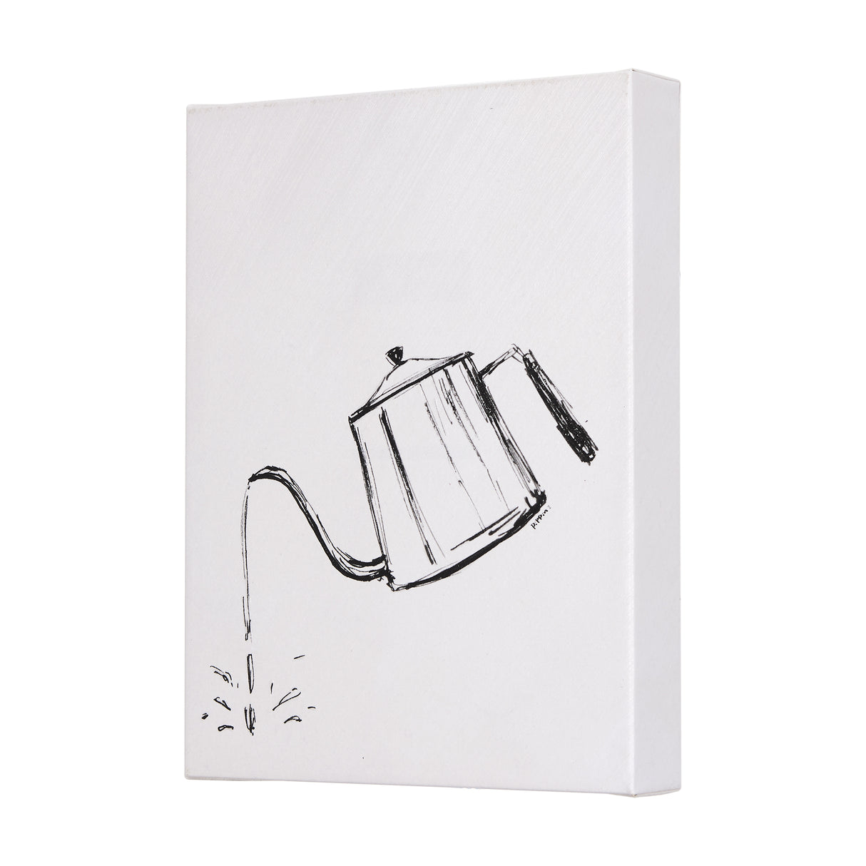 Gooseneck Kettle by Mercana Studio a Hand Embellished Textured Canvas from Mercana - Luna Furniture
