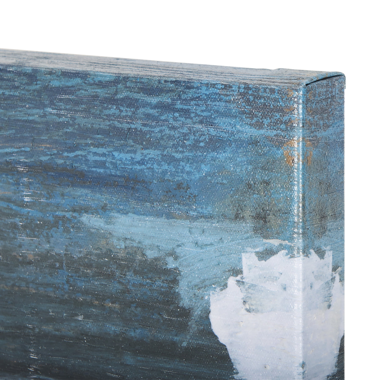 Cloud Bay I by Mercana Studio a Hand Embellished Textured Canvas from Mercana - Luna Furniture