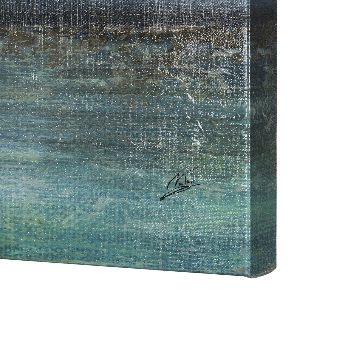 Stormy Skies II by Mercana Studio a Hand Embellished Textured Canvas from Mercana - Luna Furniture