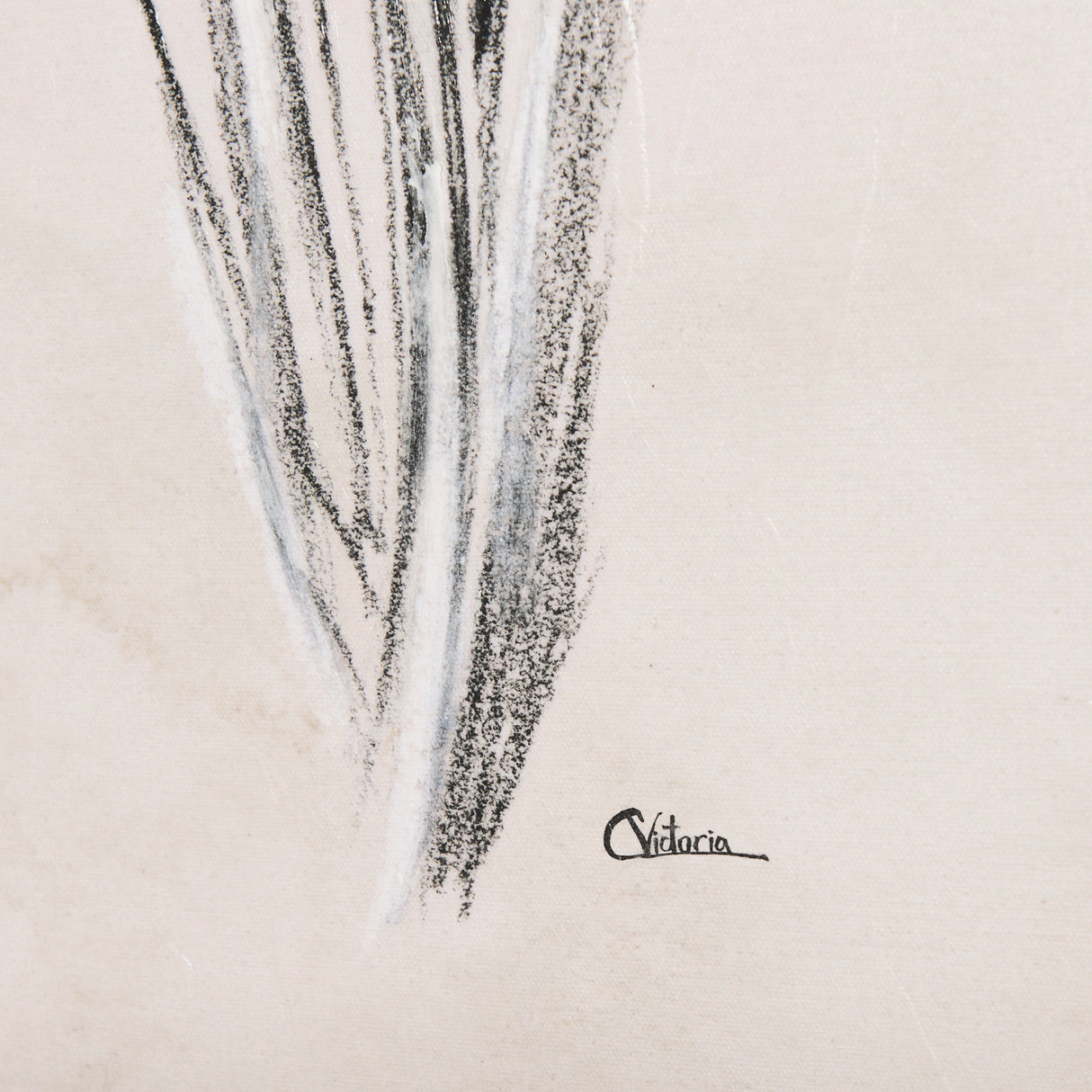 Dandelion Drawing II by Mercana Studio a Hand Embellished Textured Canvas from Mercana - Luna Furniture