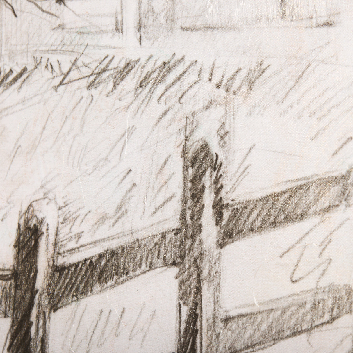 Old West Collection I ( Farm view) by Mercana Studio a Hand Embellished Textured Canvas from Mercana - Luna Furniture