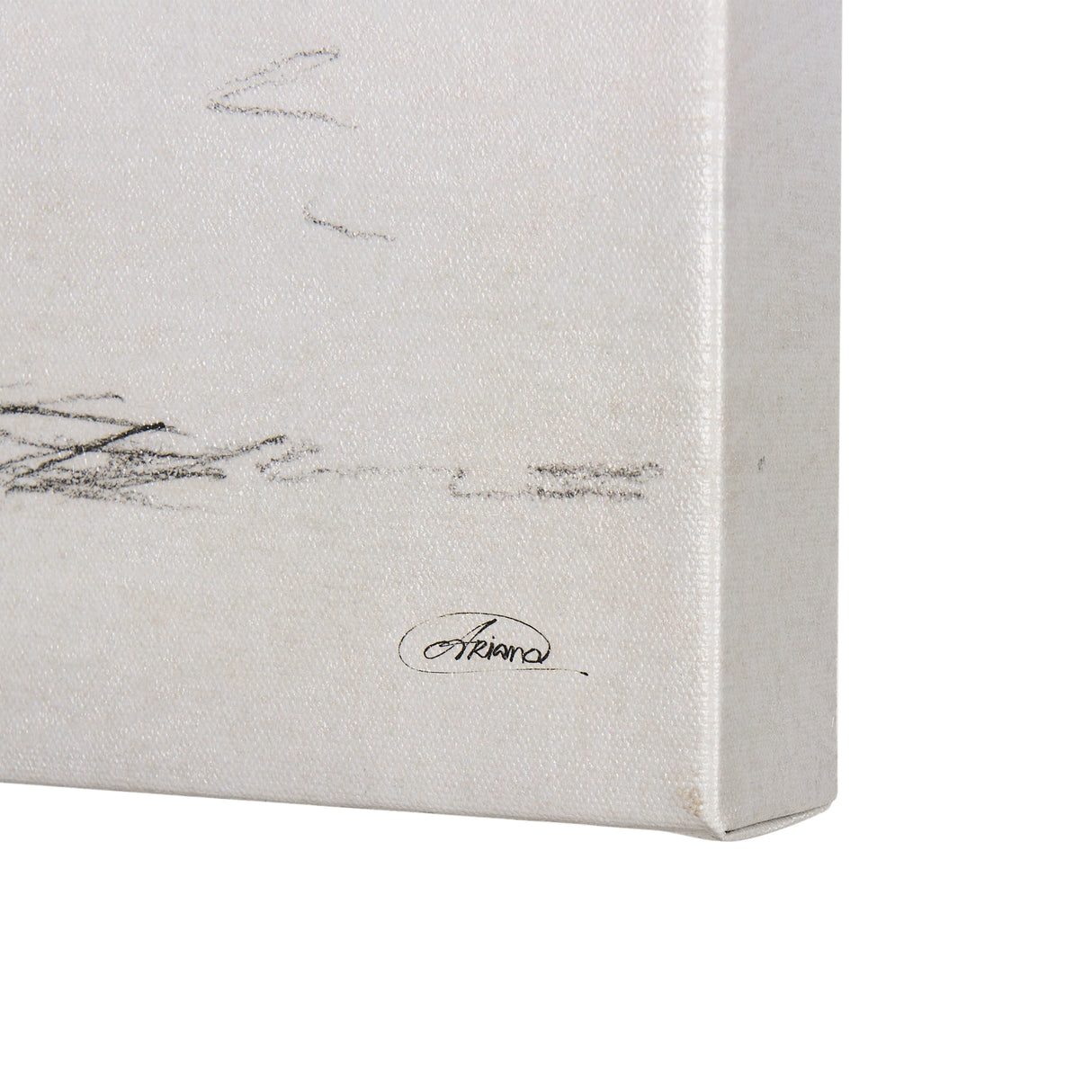 Old West Collection IV (Cow Sketch) by Mercana Studio a Hand Embellished Textured Canvas from Mercana - Luna Furniture