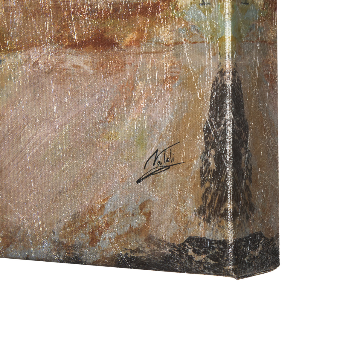 Still Life with Cherries by Mercana Studio a Hand Embellished Textured Canvas from Mercana - Luna Furniture