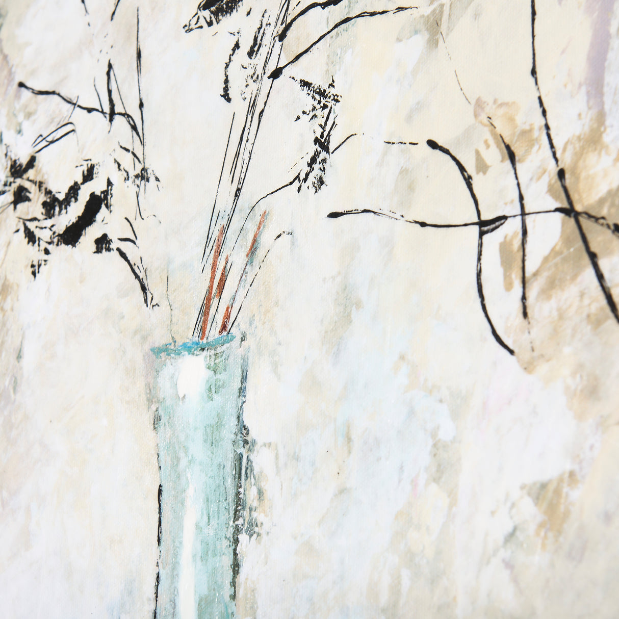 Still Life with Cherries by Mercana Studio a Hand Embellished Textured Canvas from Mercana - Luna Furniture