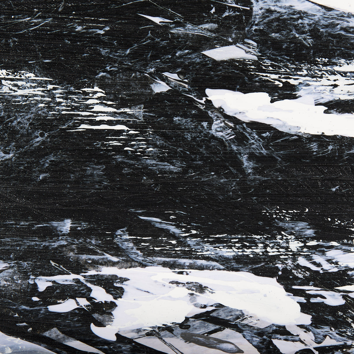 Black Strokes I by Mercana Studio a Hand Embellished Textured Framed Canvas from Mercana - Luna Furniture