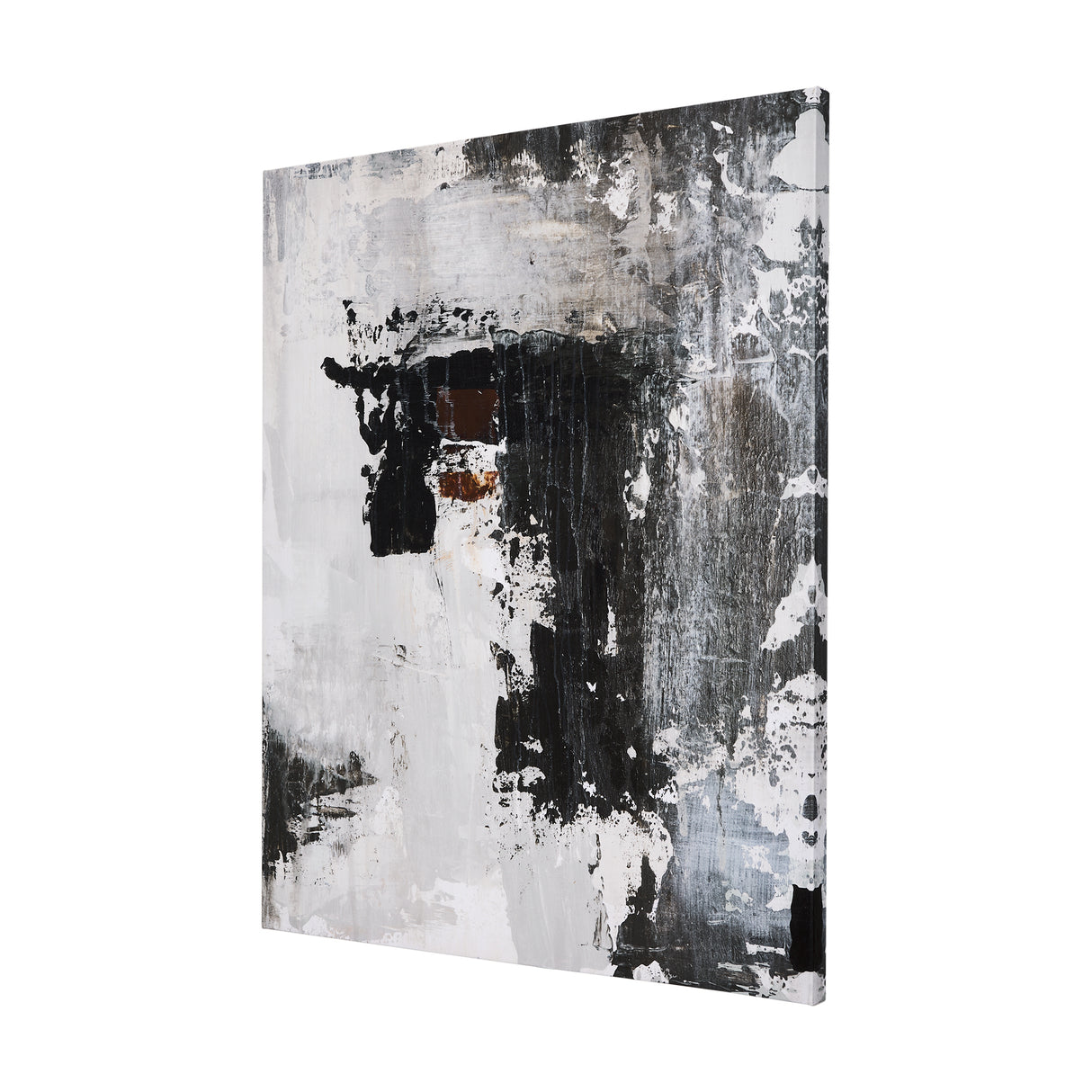 The Fog I by Mercana Studio a Hand Embellished Textured Canvas from Mercana - Luna Furniture