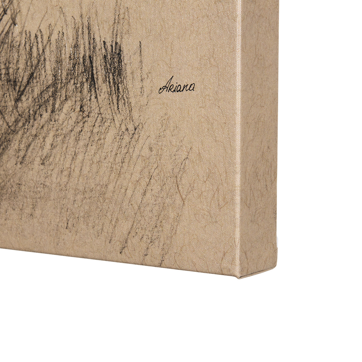 Tree Drawing III by Mercana Studio a Hand Embellished Textured Canvas from Mercana - Luna Furniture