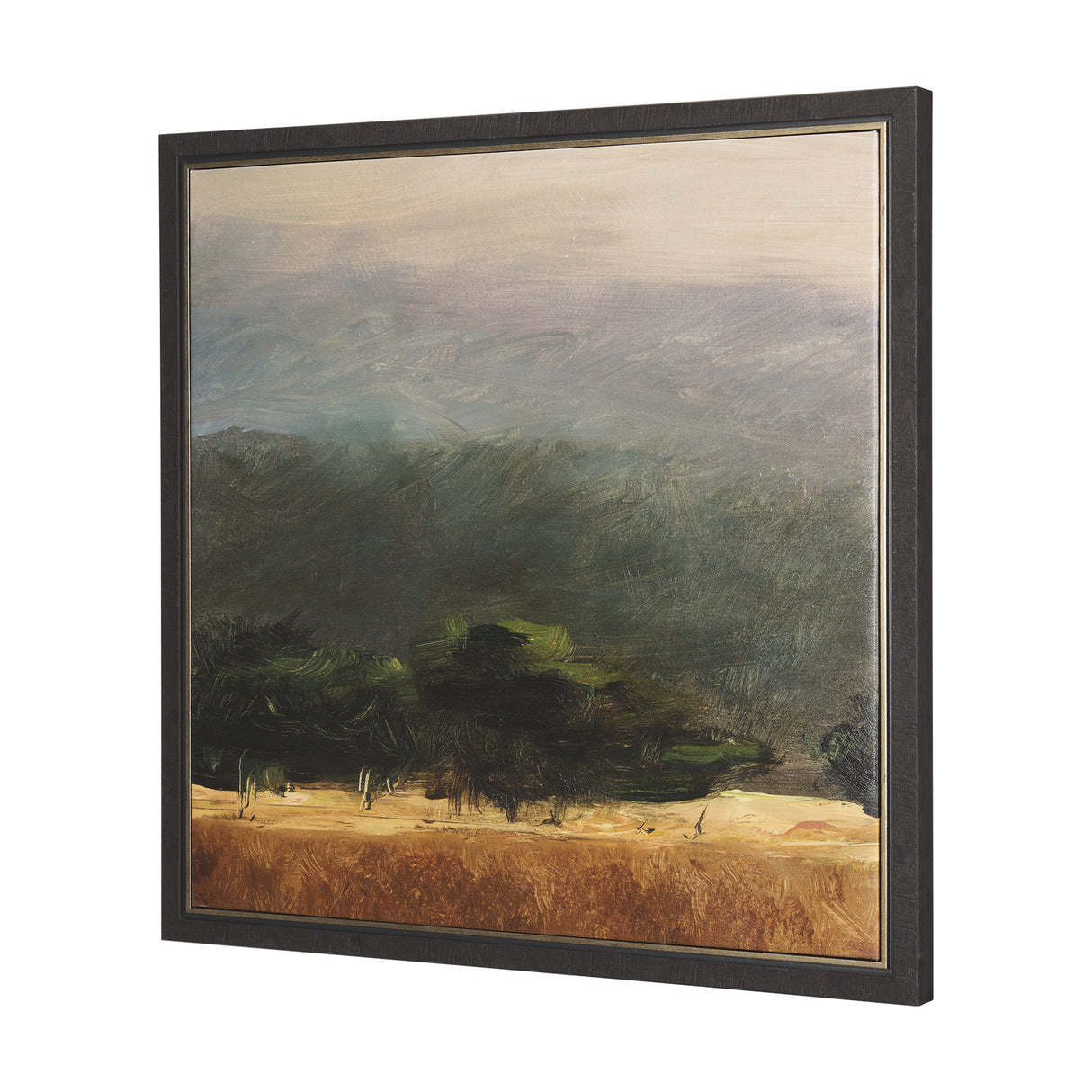 Haze Landscape by Mercana Studio a Hand Embellished Textured Framed Canvas from Mercana - Luna Furniture