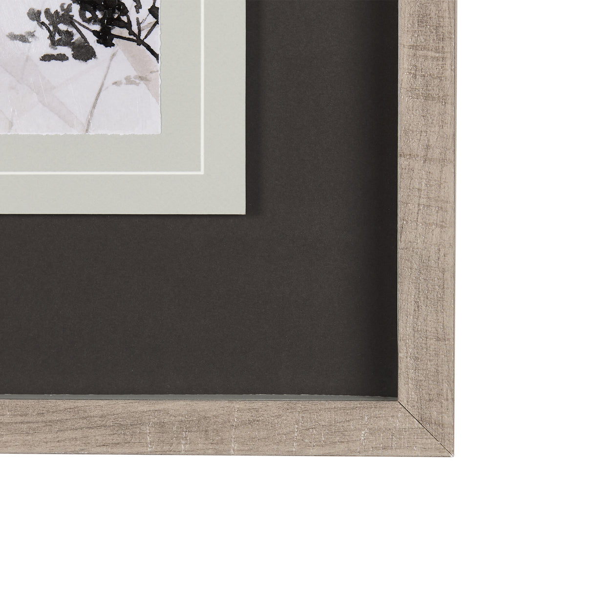 Meadow L by Mercana Studio a Hand Embellished Textured Framed Art Print Matted under Glass from Mercana - Luna Furniture