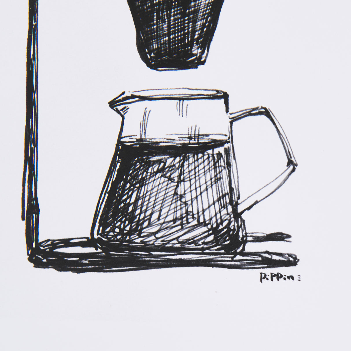Pour Over by Simeng a Framed Art Print Matted under Glass from Mercana - Luna Furniture