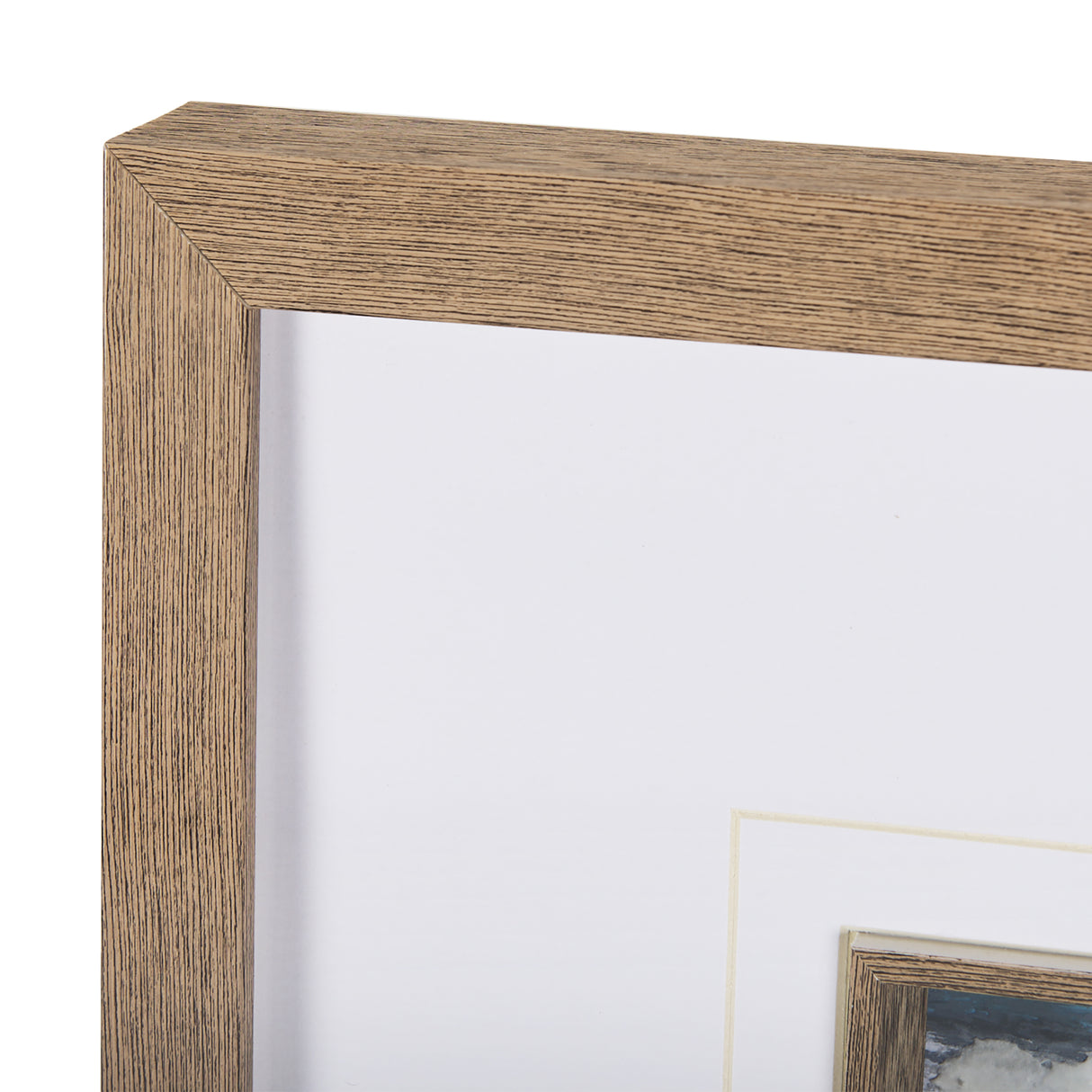 Cloud Bay II by Mercana Studio a Hand Embellished Textured Framed Art Print Matted under Glass from Mercana - Luna Furniture