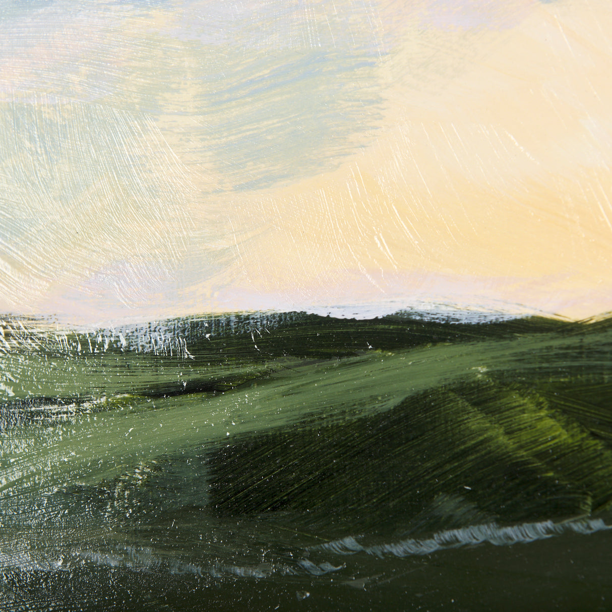 Sunrise Valley I by Mercana Studio a Hand Embellished Textured Framed Art Print Matted under Glass from Mercana - Luna Furniture