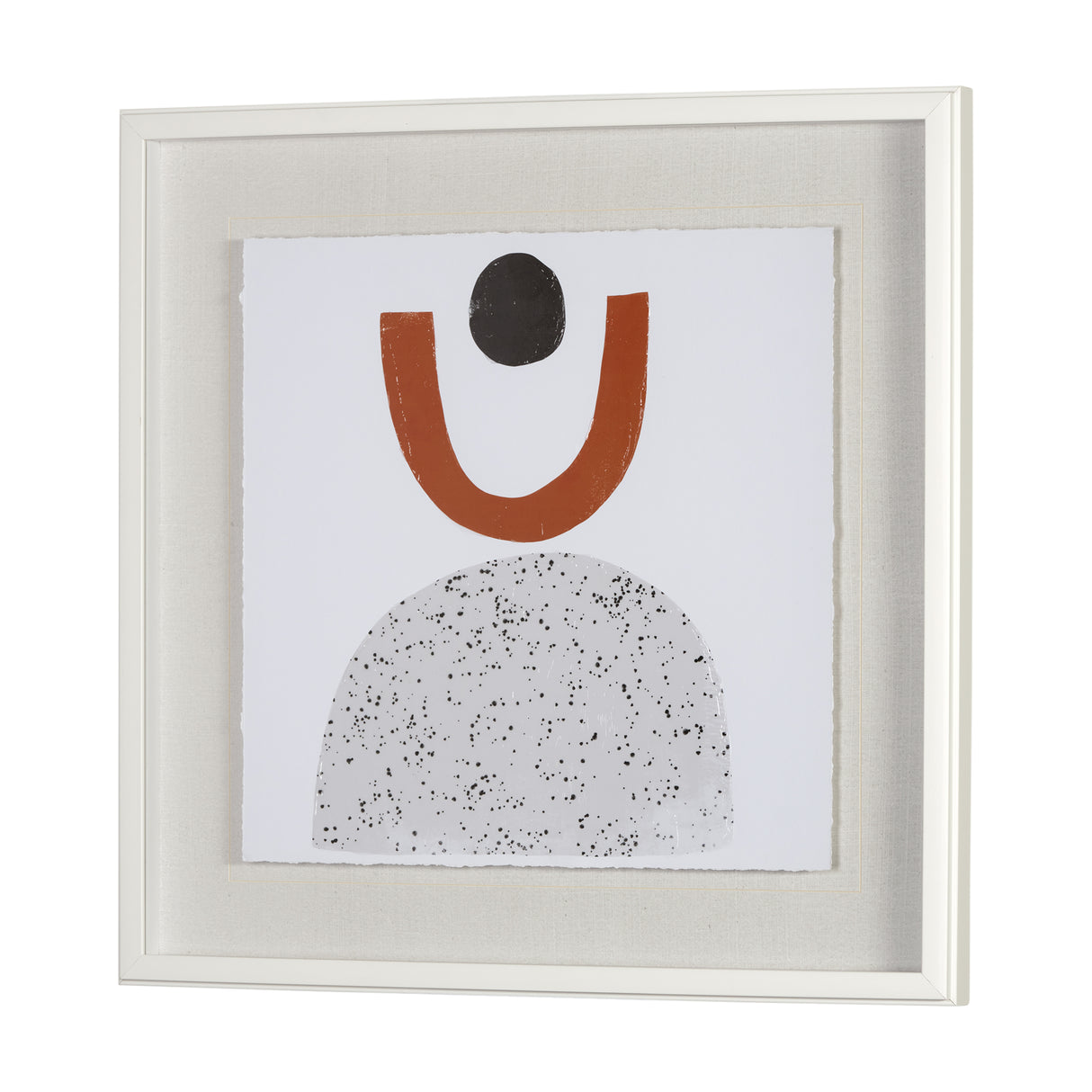 Tota I by Victoria Borges a Hand Embellished Textured Framed Art Print Matted under Glass from Mercana - Luna Furniture